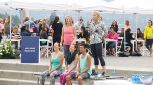 Lululemon Seawheeze Half Marathon 2015 Free Nooner Yoga Class Vancouver Erin Anderson