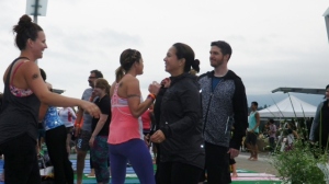 IMGP4793 Lululemon Seawheeze Half Marathon 2015 Free Nooner Yoga Class Vancouver Erin Anderson