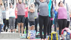 IMGP4803 Lululemon Seawheeze Half Marathon 2015 Free Nooner Yoga Class Vancouver Erin Anderson
