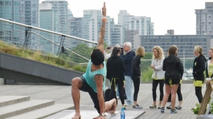 IMGP4806 Lululemon Seawheeze Half Marathon 2015 Free Nooner Yoga Class Vancouver Erin Anderson