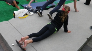 IMGP4817 Lululemon Seawheeze Half Marathon 2015 Free Nooner Yoga Class Vancouver Erin Anderson